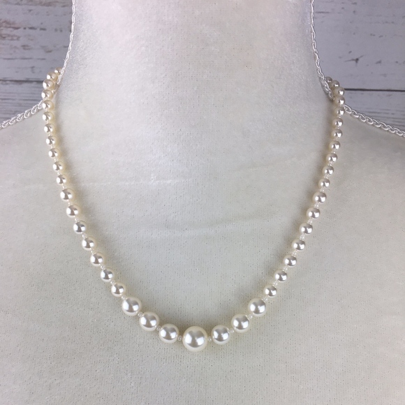 MNM Fashion Jewelry - Swarovski Pearl Necklace
